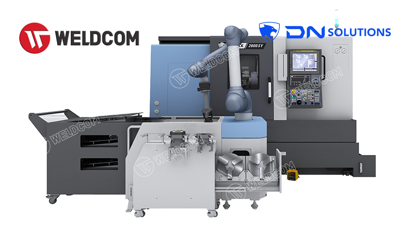 máy CNC tích hợp robot