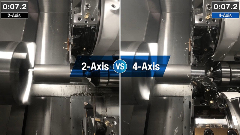 Trung tâm gia công phay 4 trục